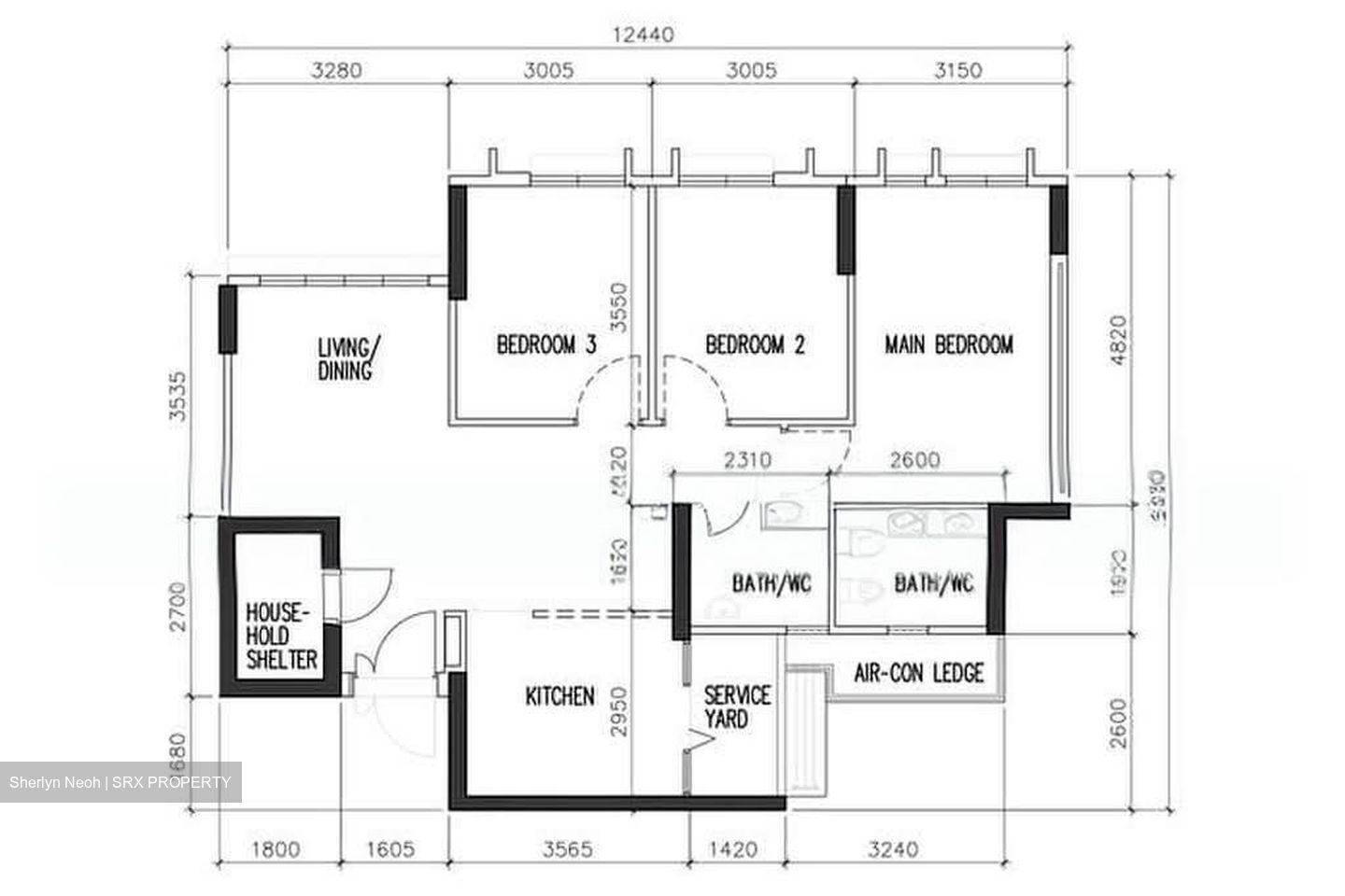 Blk 113A Alkaff Oasis (Toa Payoh), HDB 4 Rooms #571183481